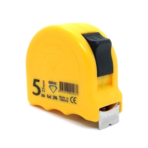 DEKOR 296 ŞERİT METRE 5M*25MM / (1 KOLİ=12 ADET)